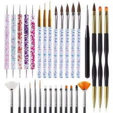 31 Pcs Nail Art Brushes Set