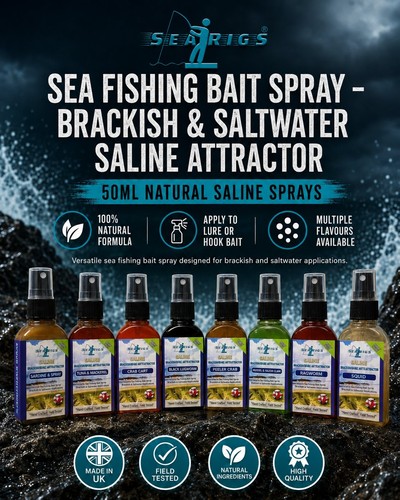 Sea fishing bait spray 100 - fishing, 100%