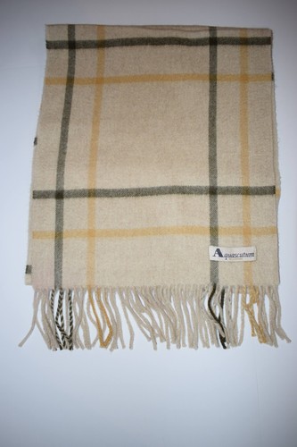 Aquascutum scarf classic beige - aquascutum,
