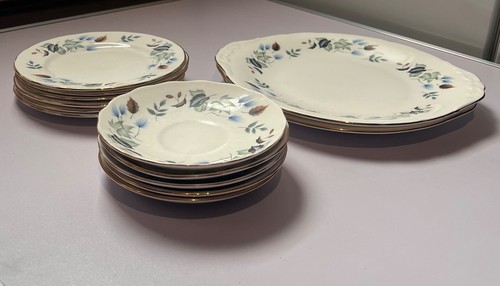 Colclough bone china tea set - colclough,