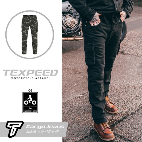 Aramid lined cargo - aramid®, motorbike