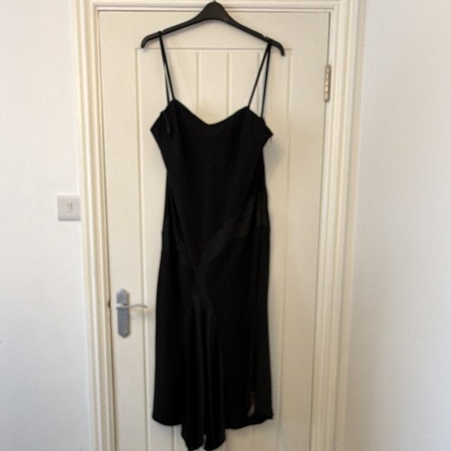 Debut size black slip satin - black,