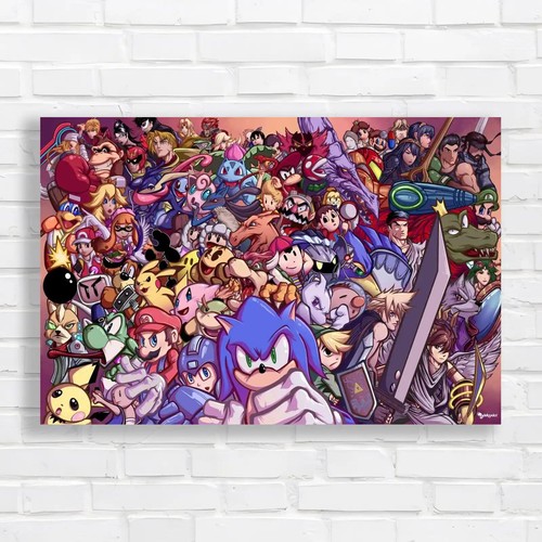 Iconic video game - game, characters