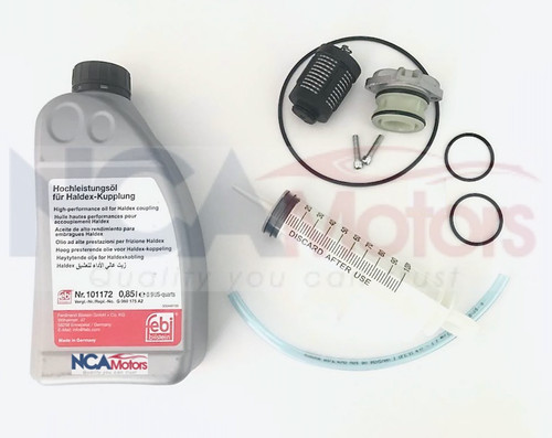 Haldex oil filter - oil, service