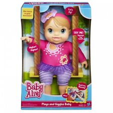 Baby Alive Plays And Giggles Blonde Baby Doll Talking New Year 2013