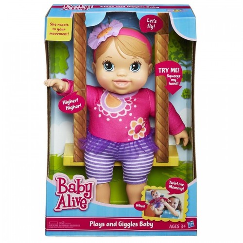 Baby alive plays and giggles - plays,