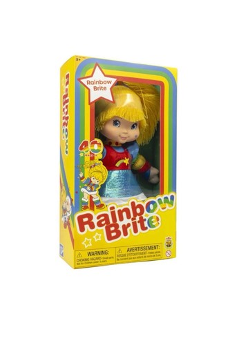 Rainbow brite plush doll - rainbow,