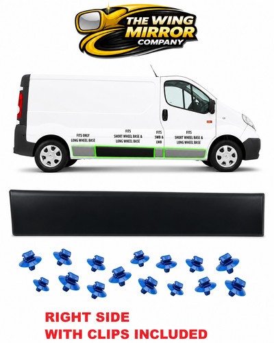 For vauxhall vivaro right - for, side