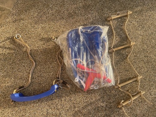 Plastic swing set and - plastic,