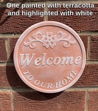 Welcome to our home Concrete