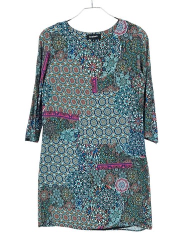 Desigual round neck long - desigual,