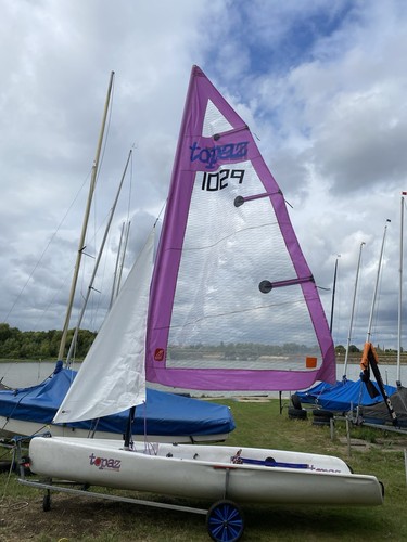 Topper topaz sailing dinghy - sailing,