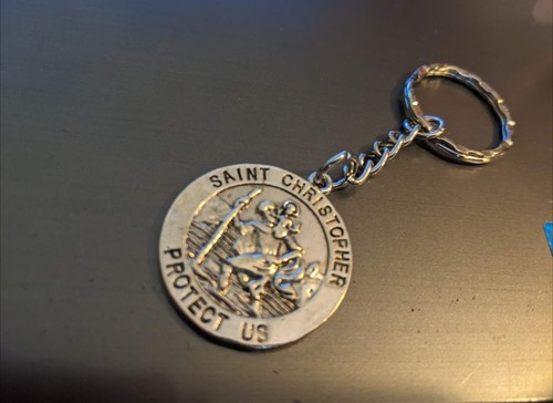 Silver christopher patron - silver, st