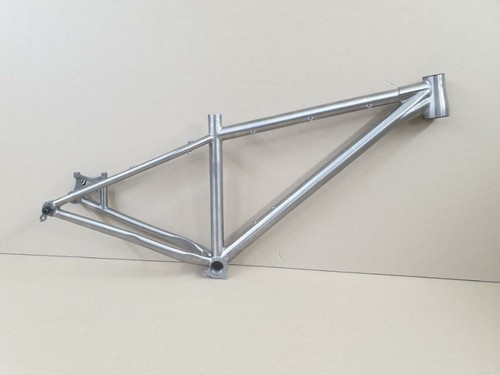 Titanium bicycle frame - titanium,