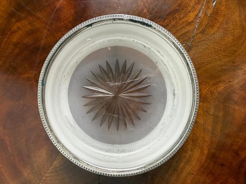 Antique sterling silver cut - sterling, &