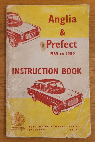 Original ford anglia prefect - anglia,