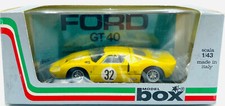 Ebond Ford GT40 SPA68 Yellow Action Figure - Cod 8454 - Model Box - 1:43 - 0209