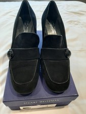 Russell & Bromley Black Suede