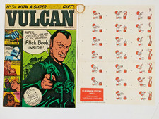 Vulcan comic #3 Scottish Ed. with FREE GIFT very rare! 15 Mar 1975, VF-/VF