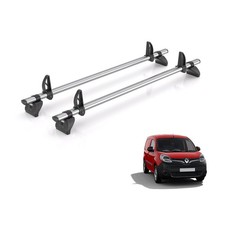 Renault Kangoo Roof Rack Fits 2008-2021 Models 2x Bars + Loadstops Rhino Fleet