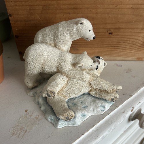 Resin figures polar - polar, bears