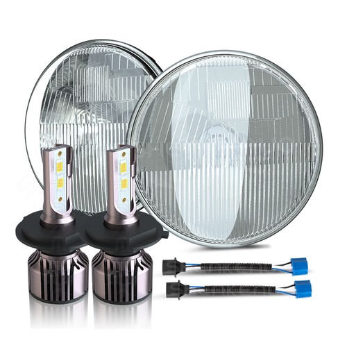 Classic car domed - 7", lens