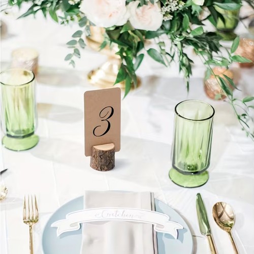 100pcs wooden table - wooden,