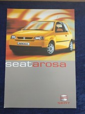 1999 Seat Arosa Brochure