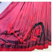 Ivan Grundahl Red Maxi Skirt, Size M