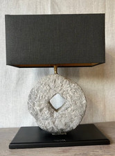 single mill stone lamp -