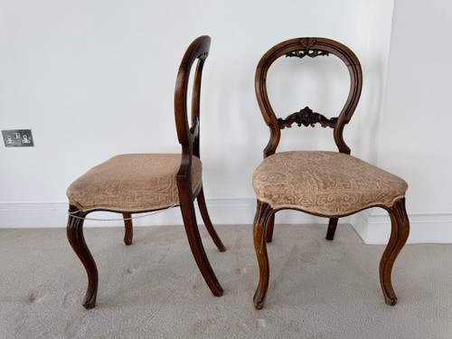 Pair antique victorian - pair,