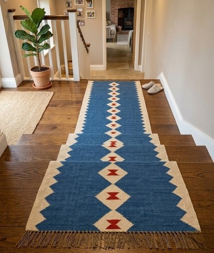 Navajo runner handmade - runner, wool
