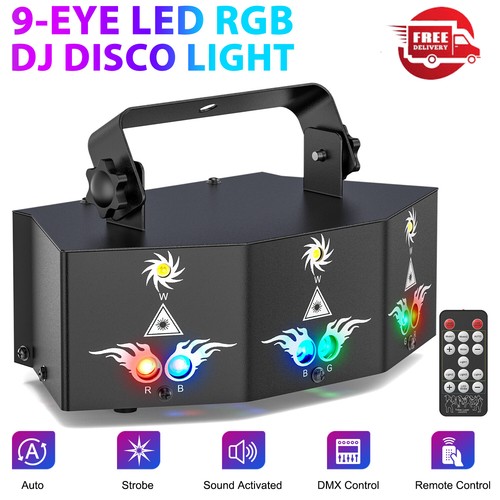Eye rgb dmx scan - dmx,
