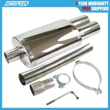 Exhaust Back Box Twin Tip