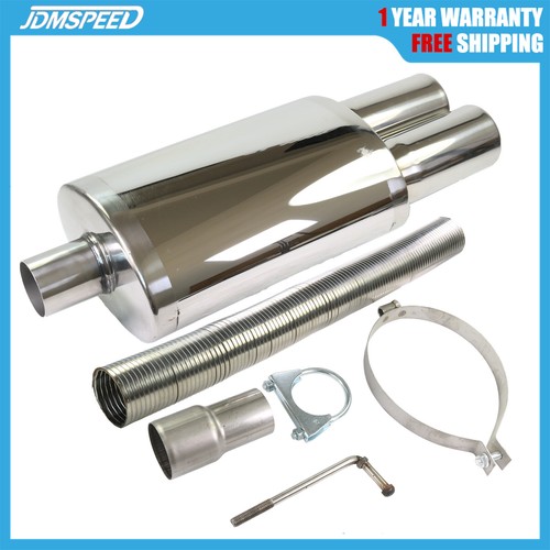 Exhaust back box twin tip - exhaust,