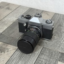 Praktica LTL3 SLR 35mm Film Camera Vivitar 135mm f 2.8 Made in GDR Vintage Retro