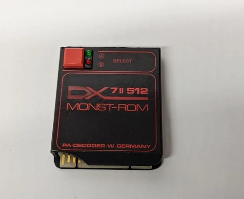Yamaha dx7 monst rom 512 - yamaha,
