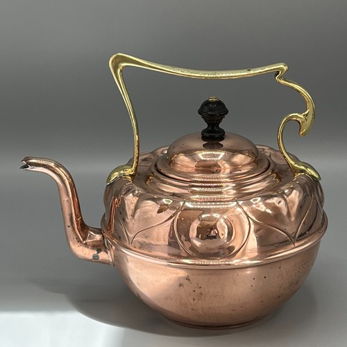 Antique art nouveau copper - art,
