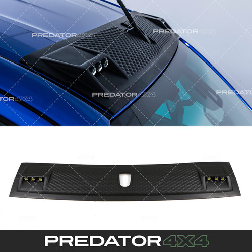 Matte black roof light - light, bar