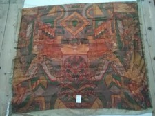 Silk offcut from genuine vintage Indian sari, almost a yard long