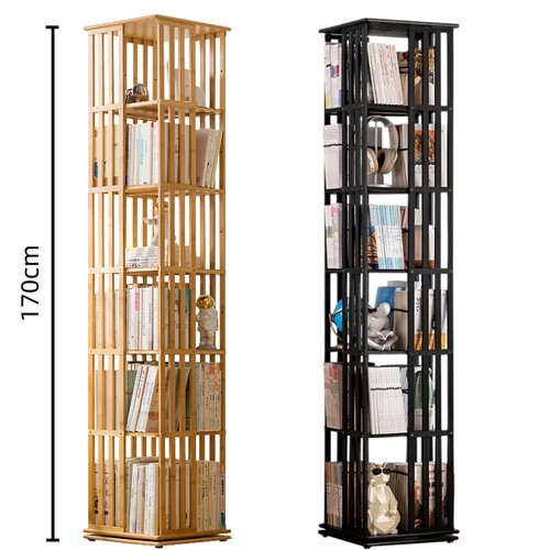 Layer rotating bookshelf - 6,