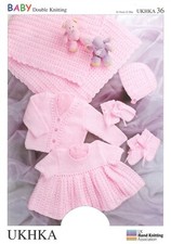 Hand Knitting PATTERN DK Baby