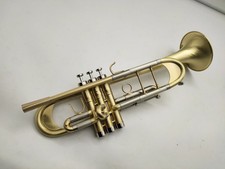 MARGEWATE Trumpet C to B Tune Brass Plated Professional Instrument With Case