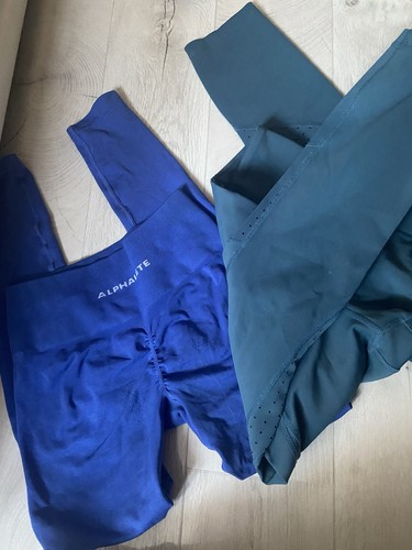 Alphalete blue scrunch - blue,