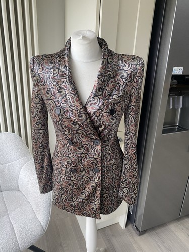 Zara paisley black gold - zara,