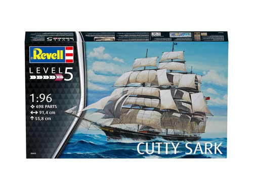 Revell 5422 cutty sark - g,