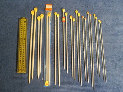 Vintage knitting needles set - needles,