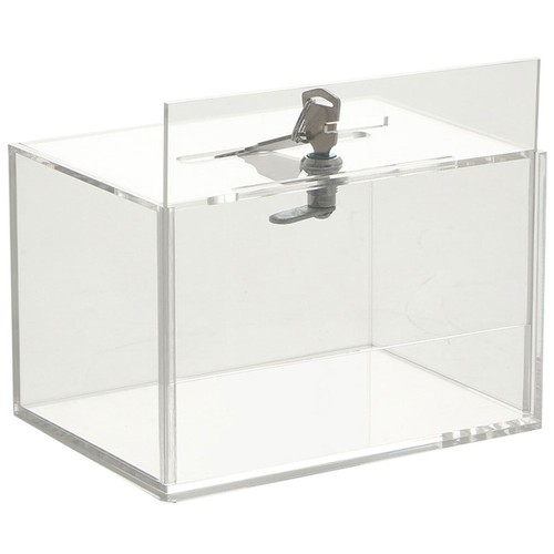 Donation box with lock - donation,