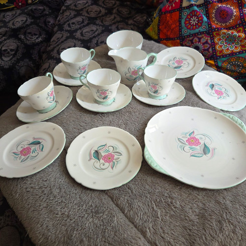Shelley bone china floral - shelley,