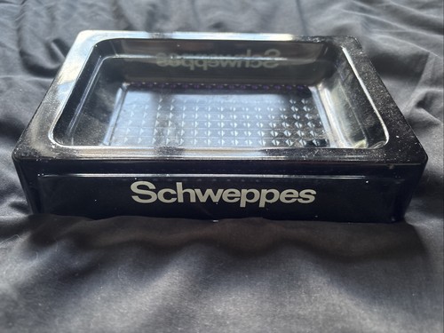 Vintage glass schweppes - glass,